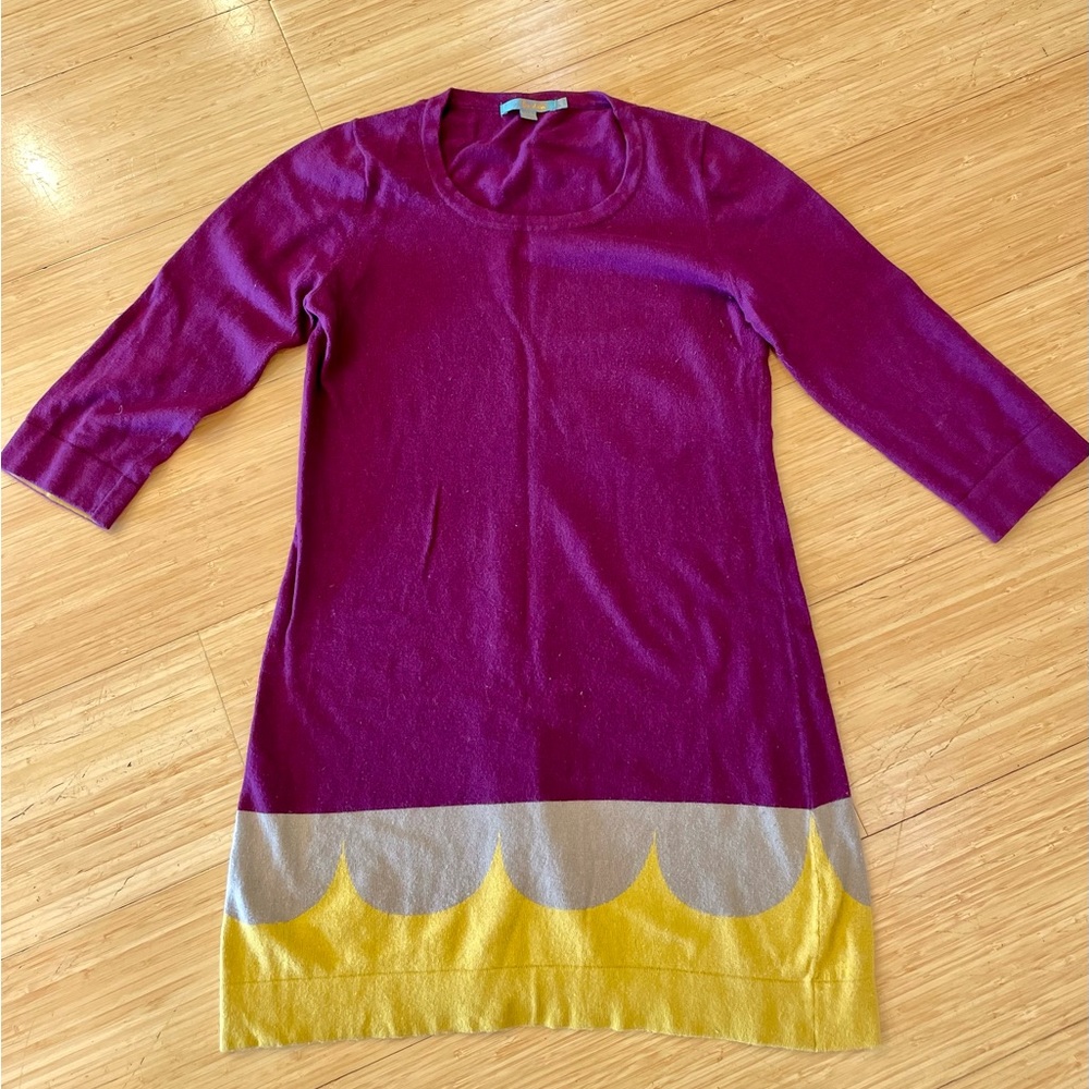 Boden Knit Tunic Purple 8